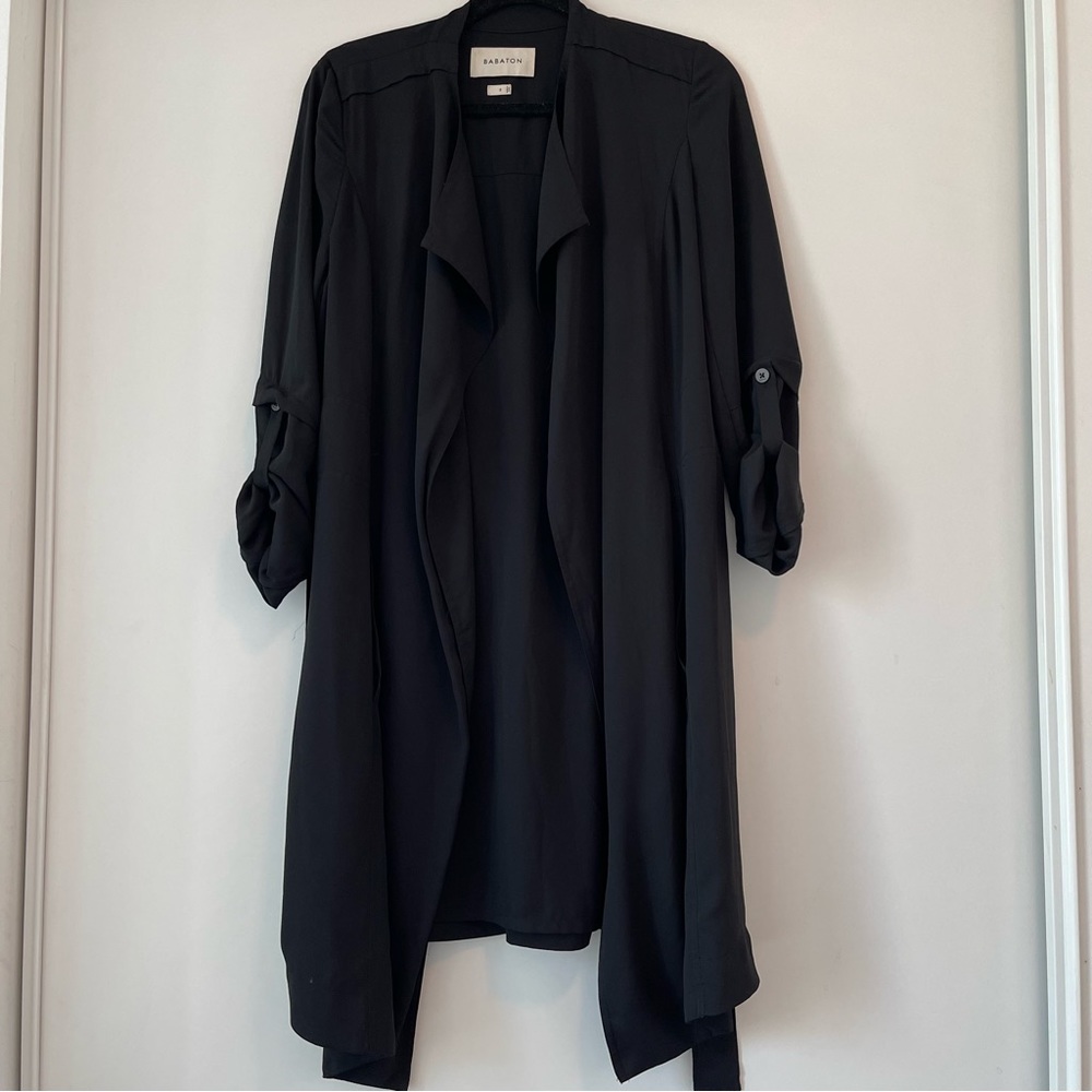 ARITZIA | BABATON FLOWY TRENCH COAT - Picture 2 of 7